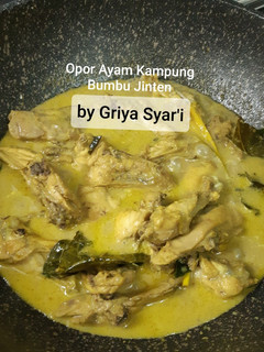 Foto resep Opor Ayam Kampung Bumbu Jinten
