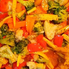 A picture of Vegetable stir fry.