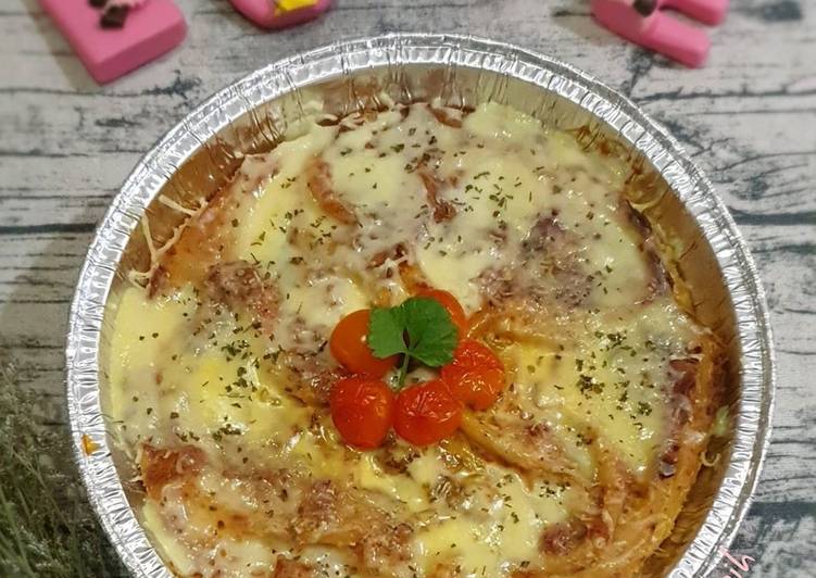Resep Long Macaroni Schotel Anti Gagal
