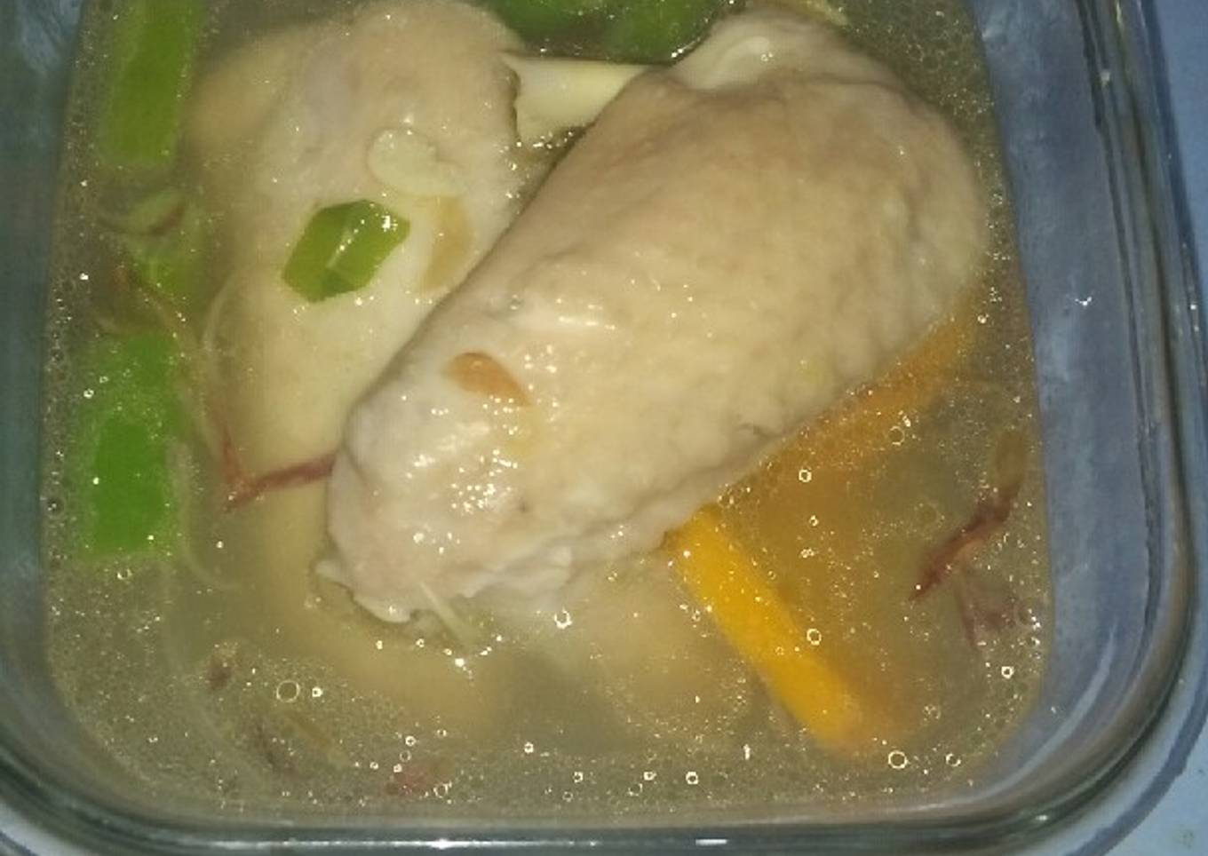 Sop ayam sederhana