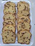 Budín de zanahorias y chispitas de chocolate!