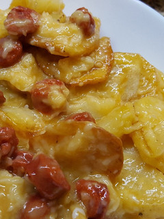 Una foto de Huevos Revueltos con Chistorra y Queso