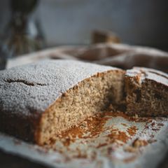 A picture of Brazilian Banana Cake 🇧🇷.