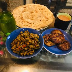 A picture of Shami Kabab.
