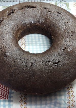 Una foto de Budín de chocolate y café