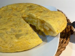 Tortilla de patata fit sin aceite🥔