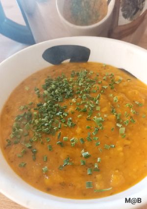 Une photo de Purée de butternut à l'ail des ours au Cook Expert