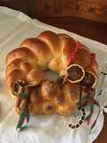 Ghirlanda di pan brioche 🌷