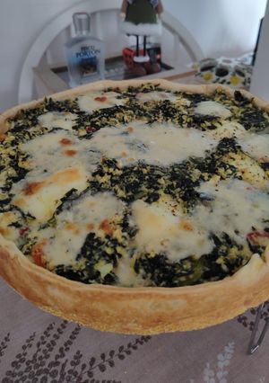 Una foto de Tarta de Acelga y Espinaca