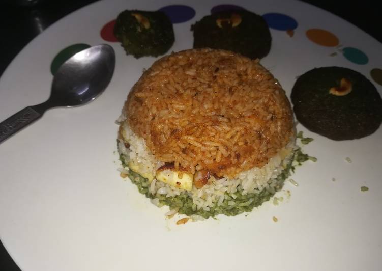 Recipe of Perfect Tiranga pulao