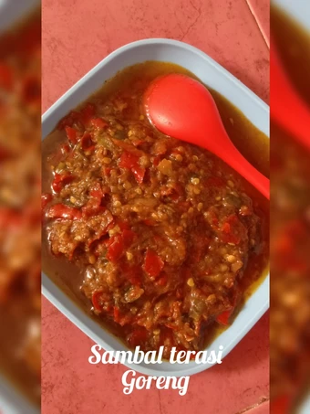 Langkah Gampang Membikin Resep Sambal terasi goreng yang Bisa Manjain Lidah Anti Ribet, Sempurna
