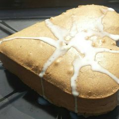 A picture of Brown sponge cake.