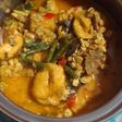 Tahu matang masak pedas