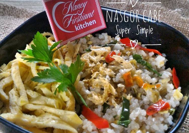 12Rahasia Membuat Nasgor Cabe Simple yang Lezat
