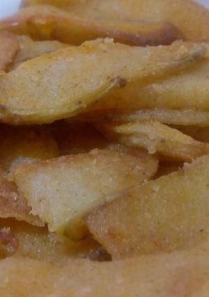 Una foto de Papas al horno crujientes🤤