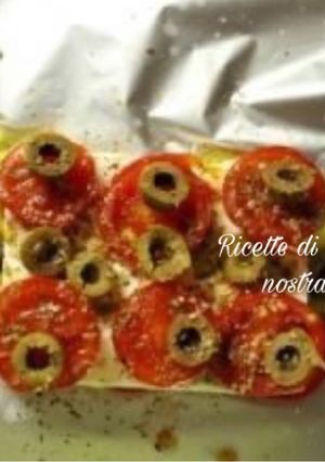 Foto di Feta greca alla piastra