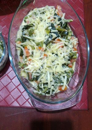 Una foto de Rajas con queso