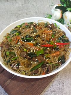 Foto resep Japchae (Tumis Soun Ala Korea)