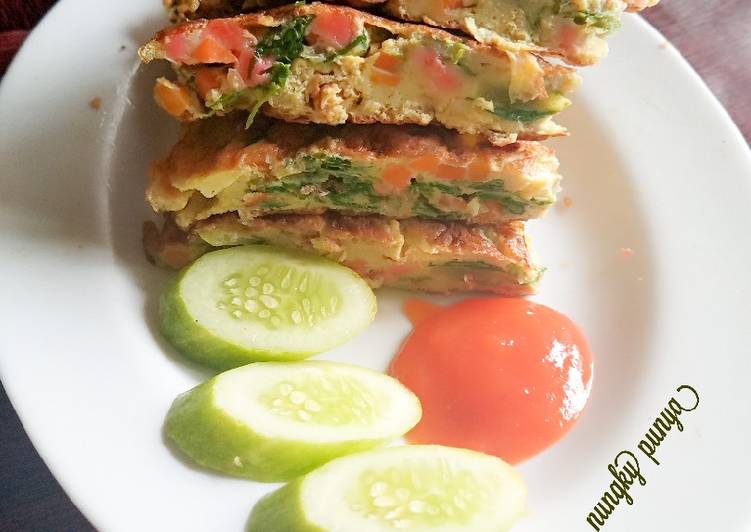Resep Spinach omelette, Lezat Sekali