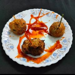 A picture of Cheesy manchurian magic.