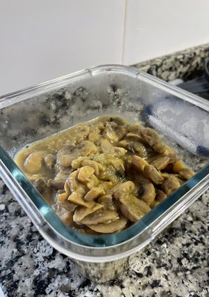 Una foto de Champiñones laminados (Thermomix)