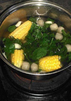 Foto resep Bayam jagung ulala