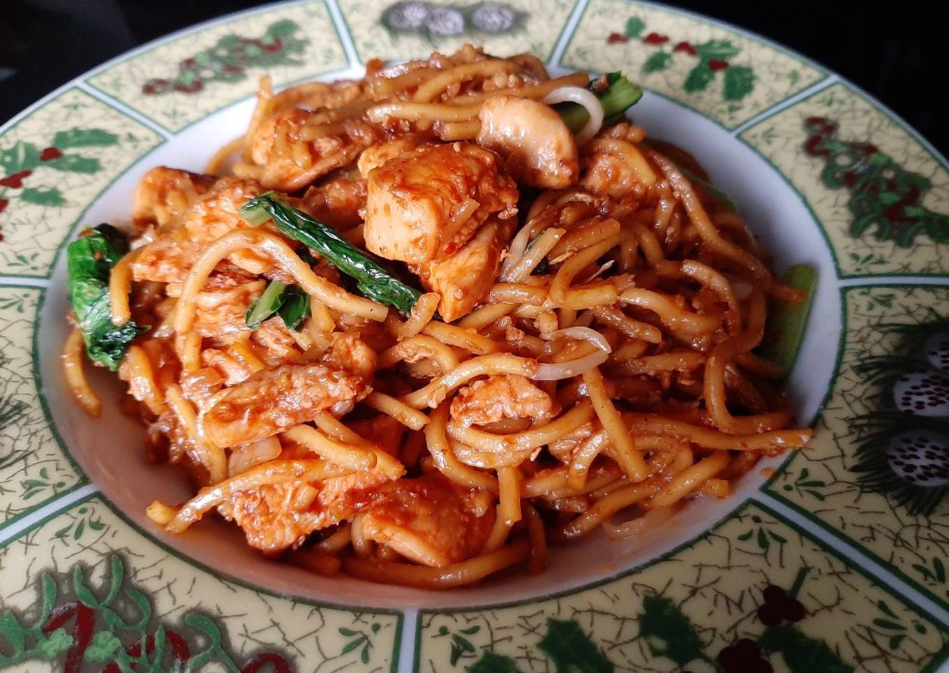 Mie goreng sederhana