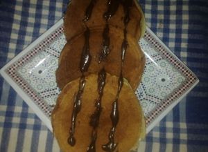 صورة لوصفة بان كيك بـ1 بيضة وكيجي خفيف ،🥞
