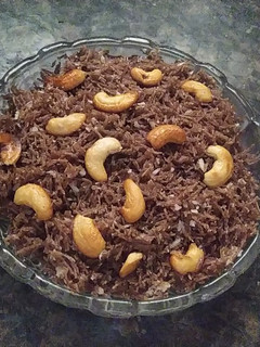 ராகி சேமியா புட்டு(ragi semiya puttu recipe in tamil) செய்முறை முக்கிய புகைப்படம்