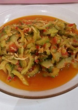 Foto resep Pare cah ikan teri
