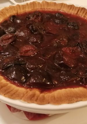 Szilvás pite recept fotója