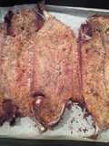 Sgombri impanati al forno