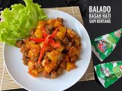 Gambar balado kentang ati sapi