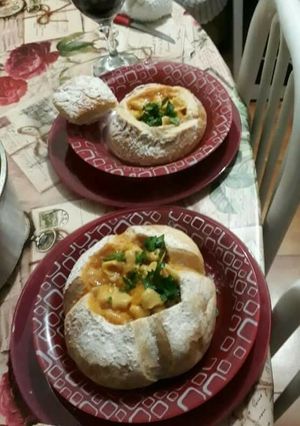 Foto de Sopa no Pão Italiano