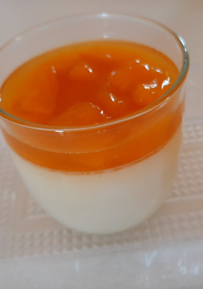 Una foto de Panna cotta