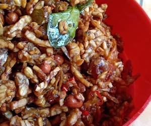 Resep Terbaru Kering Tempe Teri amp Kacang Enak Bergizi