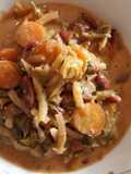 Coconut bean casserole