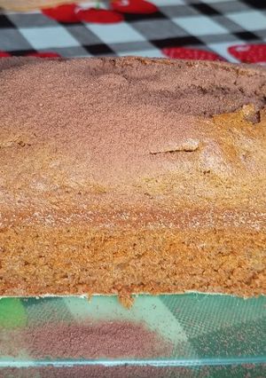 Una foto de Budín de avena y café (simple) 🤍