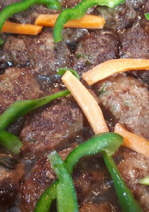 عکسی از دستور کباب تابه ای خوشمزه