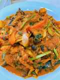Tumis horenzo Pokcoy jamur taukie tahu cabe Vegan
