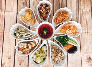 Hình của món Mâm cơm chay lễ, tết (số 4).