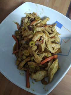 Una foto de Pollo al estilo morroco