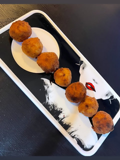 Una foto de Croquetas aprovechando lo que sobra de la barbacoa 😋