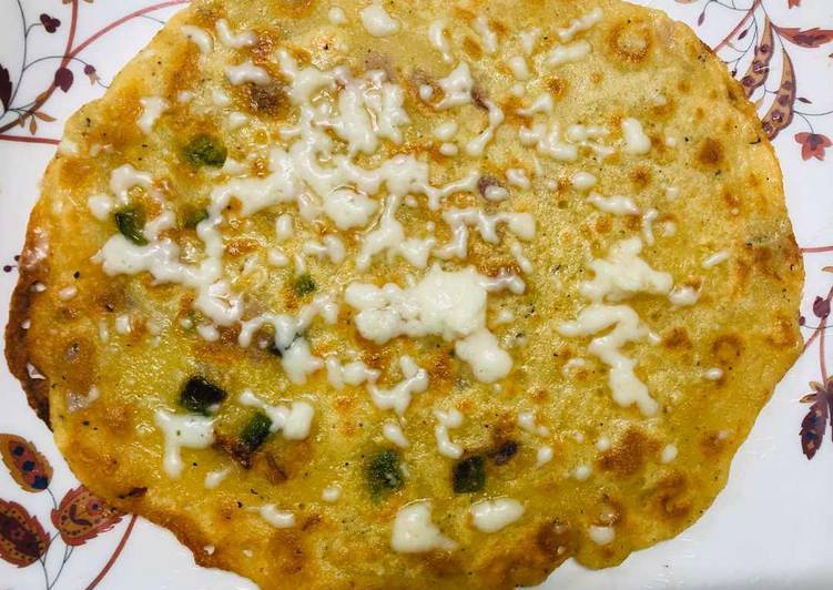Recipe of Perfect Stuffed chilla