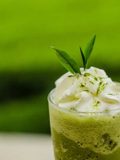 Una foto de Smoothie de té verde