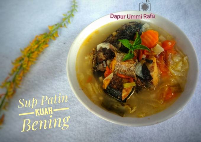 Mudah Banget Masakan Resep Sup Patin Kuah Bening