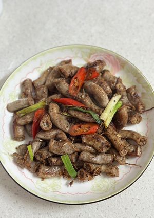 乾炒粉腸 的食譜成品照片
