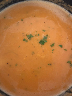 Una foto de Sopa de maní