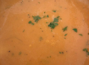 Una foto de Sopa de maní