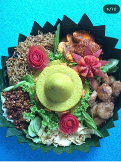 Foto resep Nasi kuning tumpeng